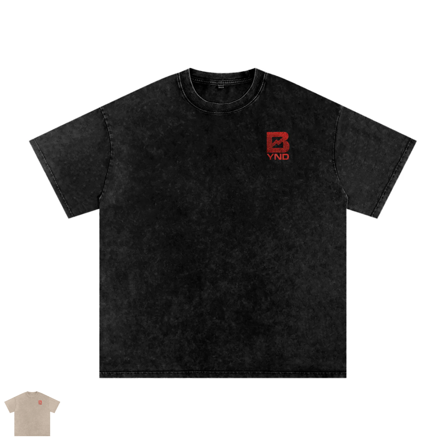 BYND - Snow Washed Oversized T-Shirt